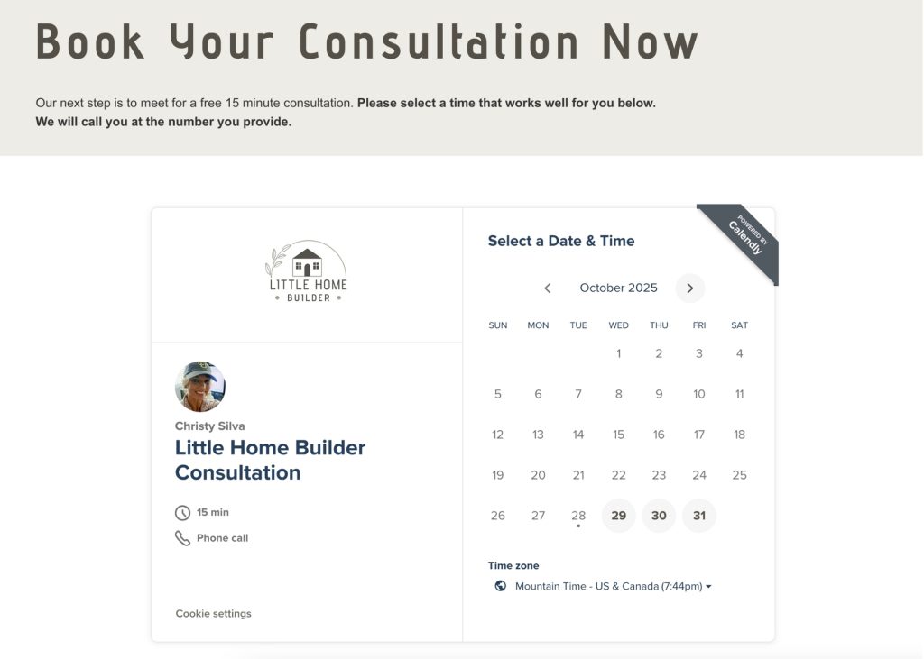 Short and sweet automated email after a lead inquiry